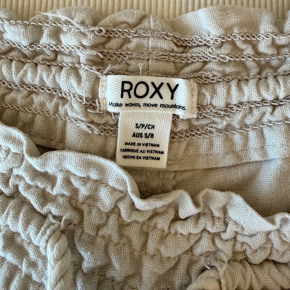 Roxy Linen Drawstring Pants - Picture 5 of 12